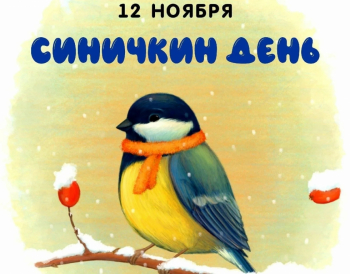 12 ноября в России отмечается Синичкин день — экологический праздник, посвящённый зимующим птицам